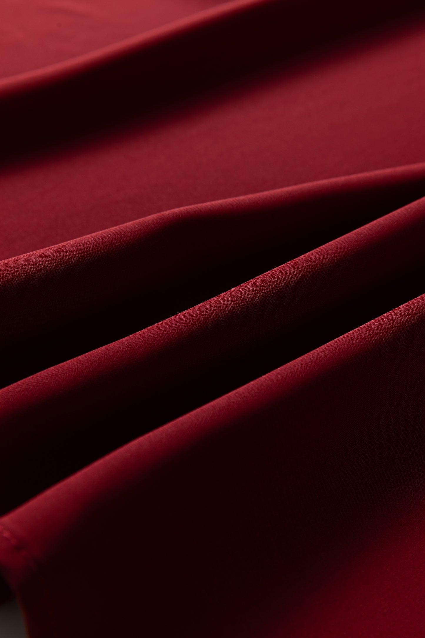 Red Dahlia Frilled Neck Ribbed Knit Patchwork Long Sleeve Mini Dress