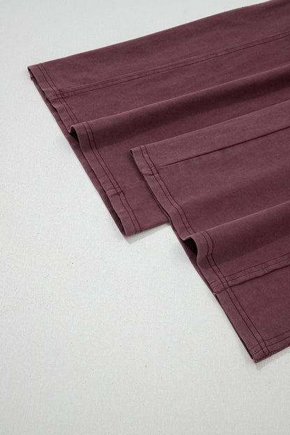 Mineral Red Mineral Wash Cargo Patched Pocket Utility Sweatpants