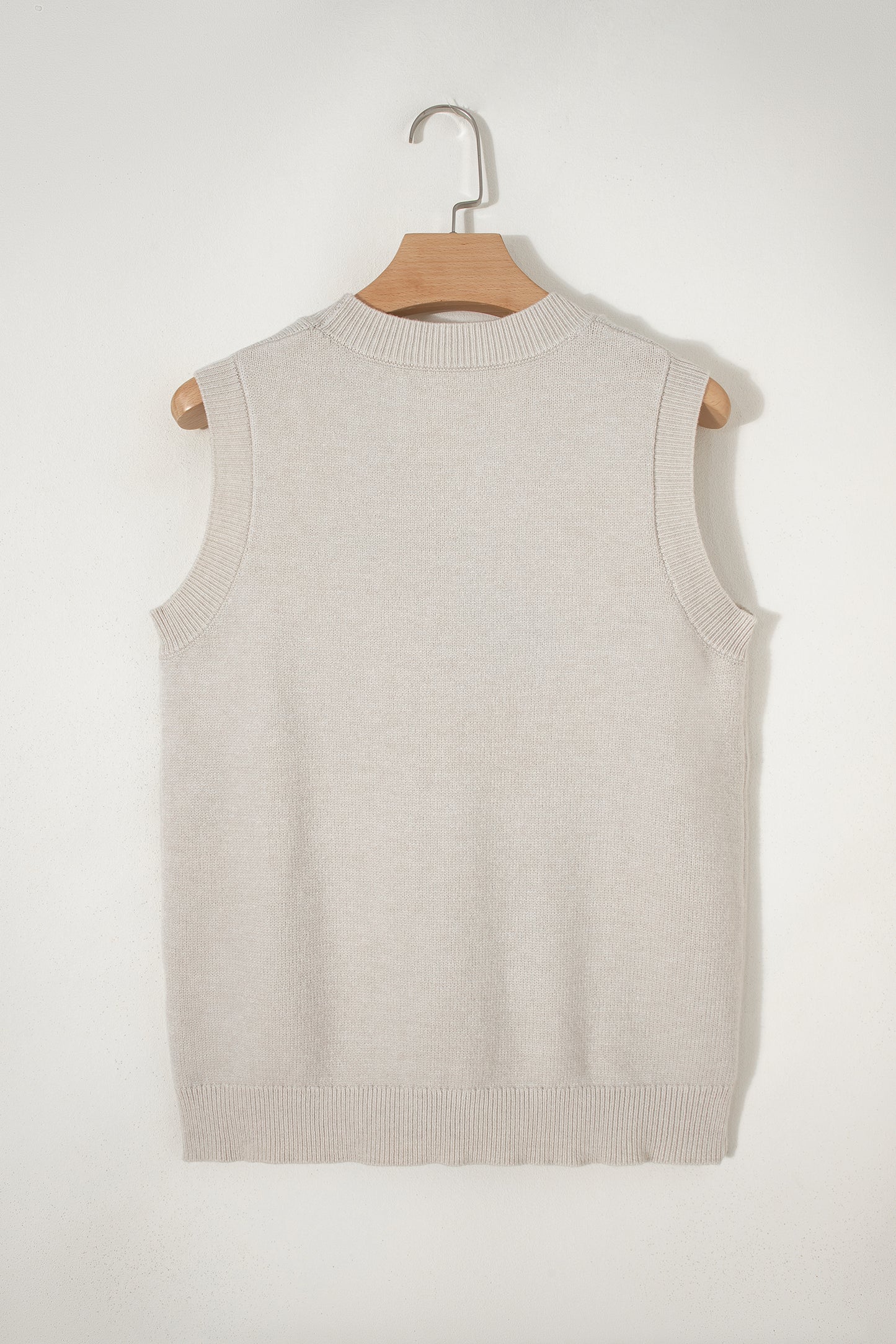 Parchment American Flag Sleeveless Sweater